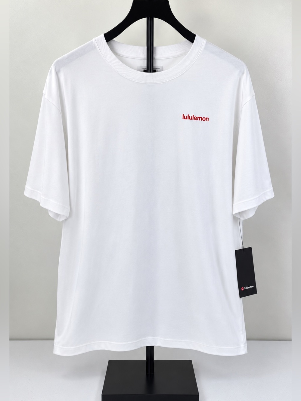 NWT Lululemon Heavyweight Cotton Jersey WM T-Shirt Men’s XL White Relaxed Fit